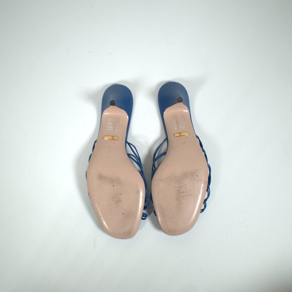 Blue Gucci Rhinestone Slides Size 37 never used - Picture 5 of 9
